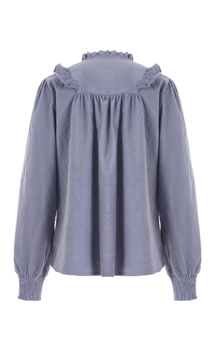 Luxzuz Bluse - Josefia - Faded Denim