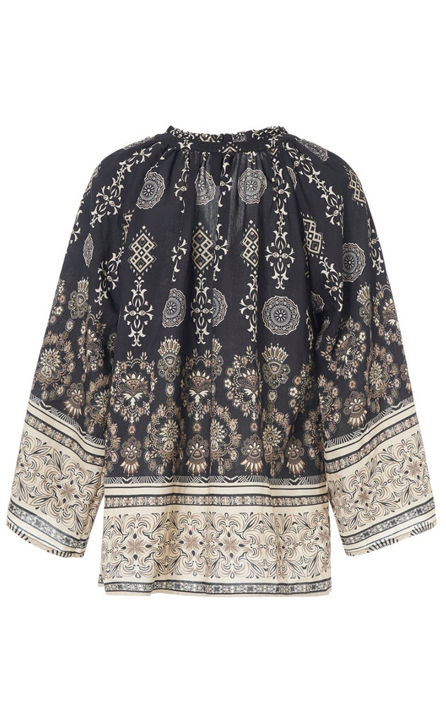 Luxzuz Bluse - Salinas - Black