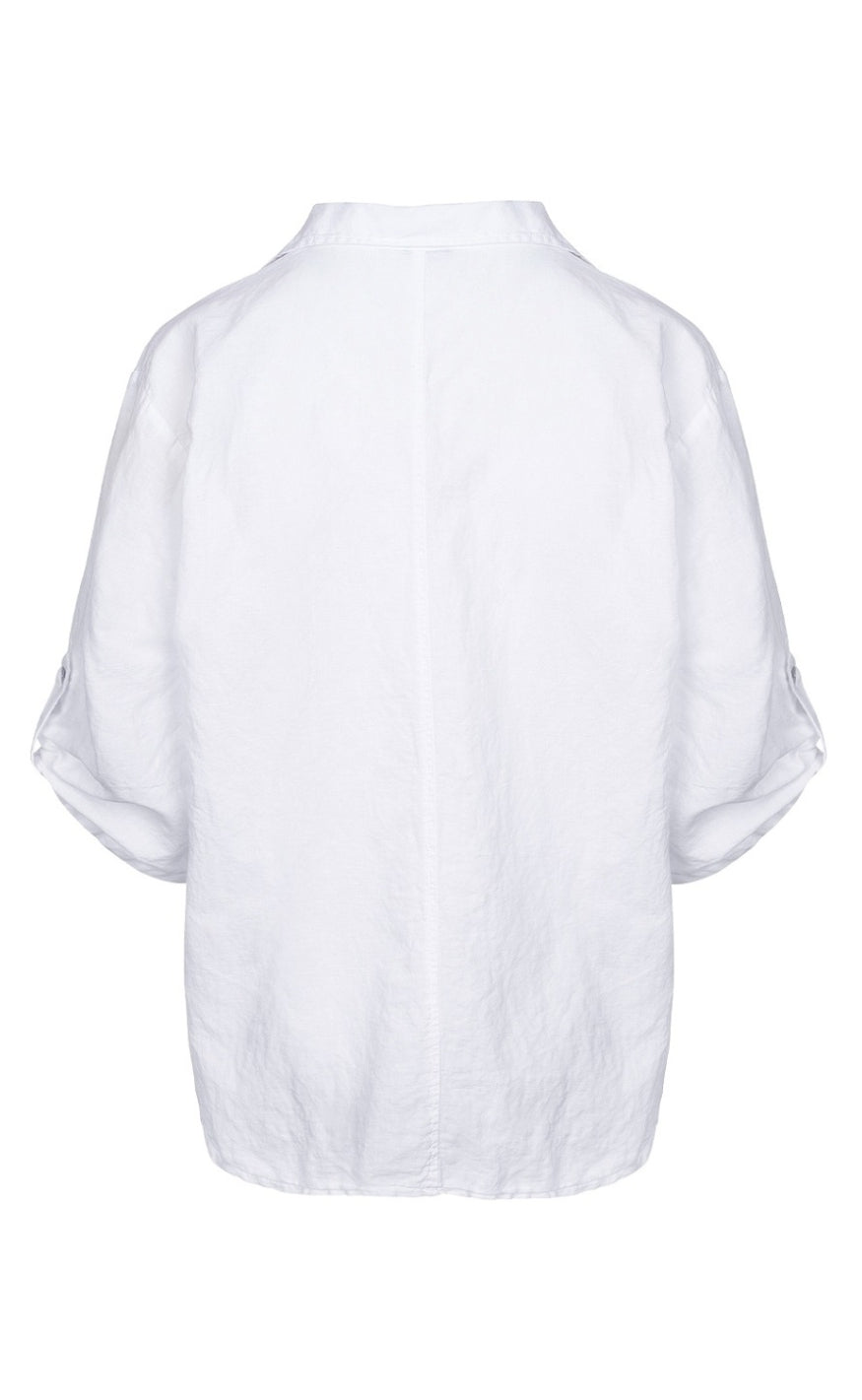 Luxzuz Bluse - Siwaia - White