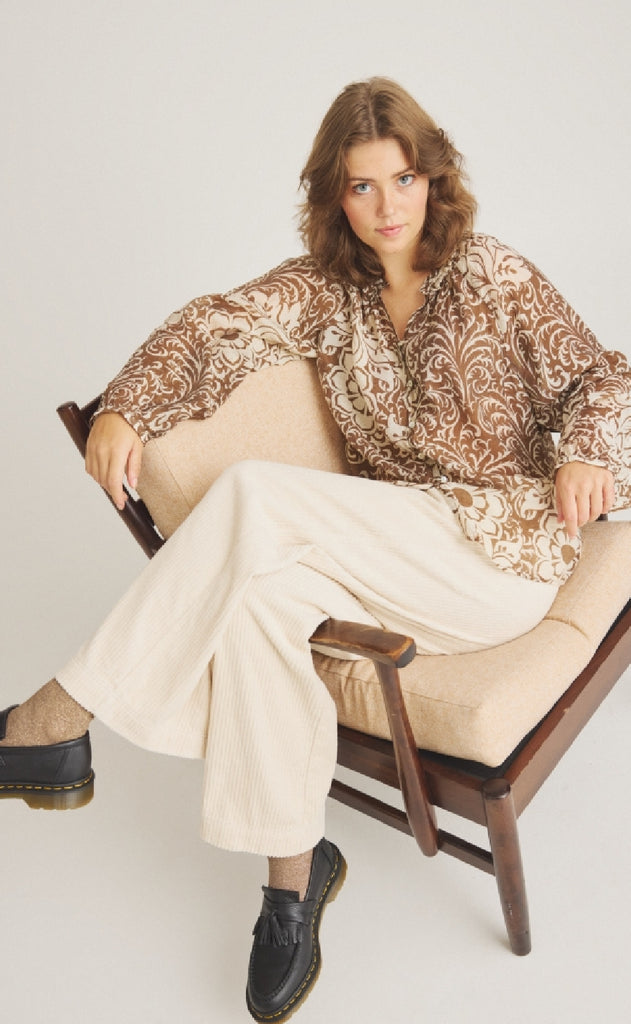 Luxzuz Bukser - Eicord - Ecru