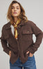 Luxzuz Cardigan - Beatriz - Coffee Bean