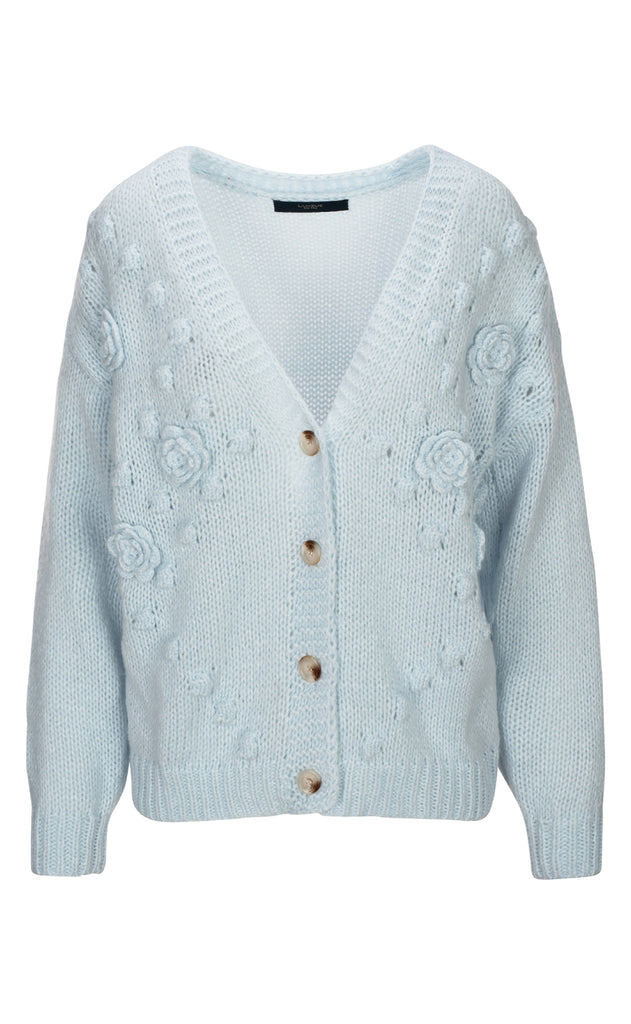 Luxzuz Cardigan - Bendie - Baby Blue