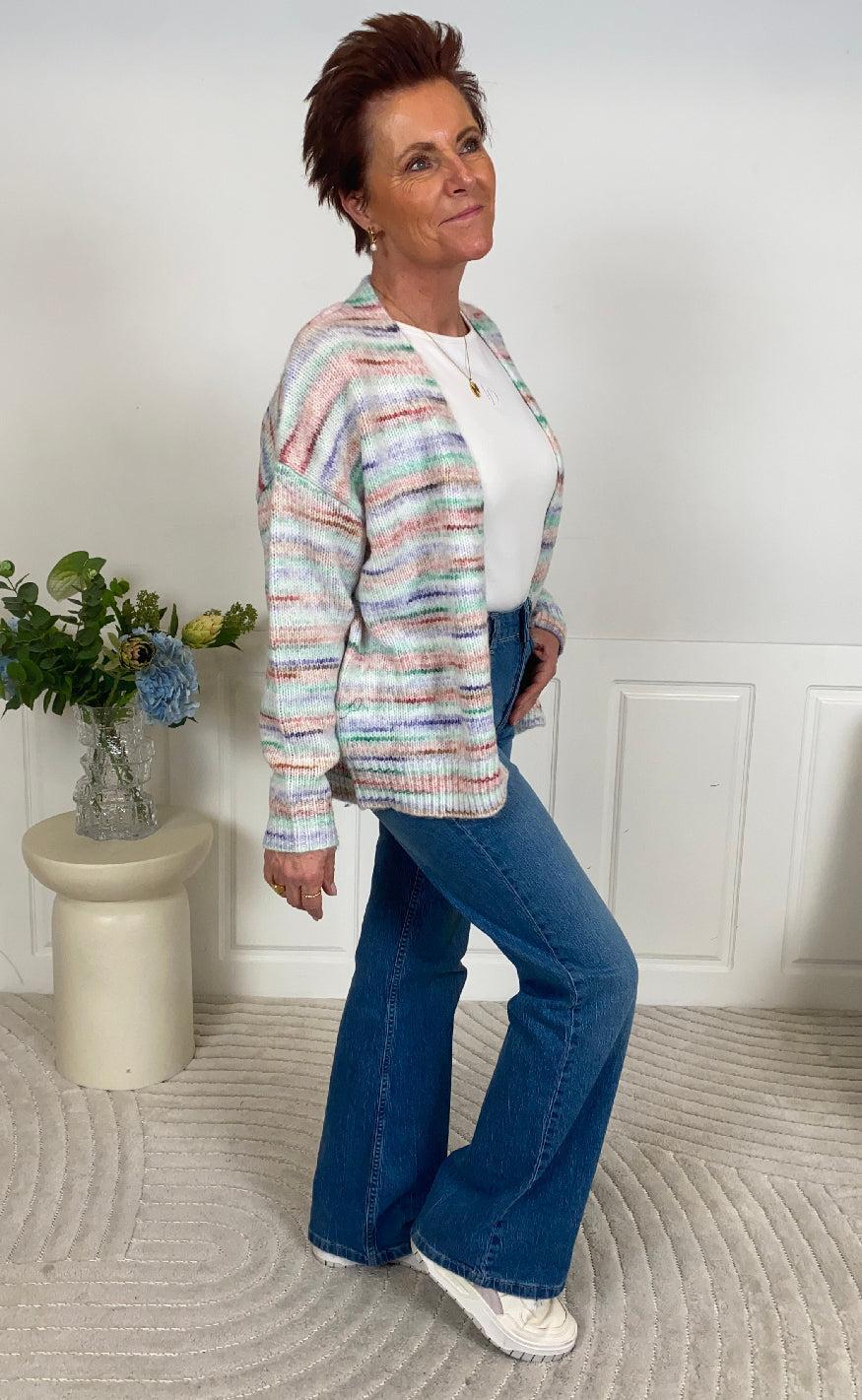 Luxzuz Cardigan - Bett - Spring Bouquet
