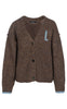 Luxzuz Cardigan - Ellio - Choco Lux