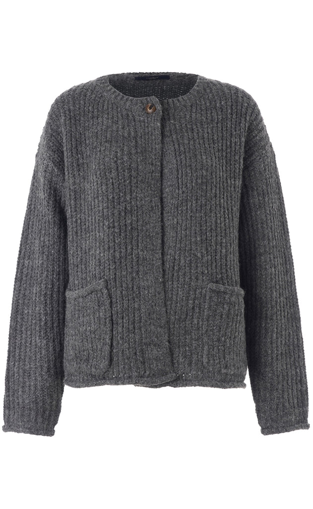 Luxzuz Cardigan - Jeantos - Asphalt