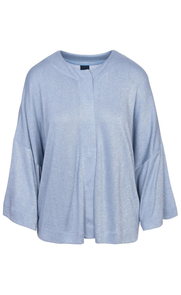 Luxzuz Cardigan - Juliana - Silver Blue