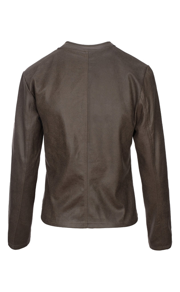 Luxzuz Jakke - Athena Faux - Capers