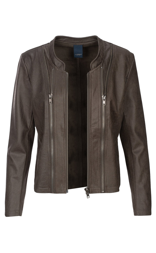 Luxzuz Jakke - Athena Faux - Capers