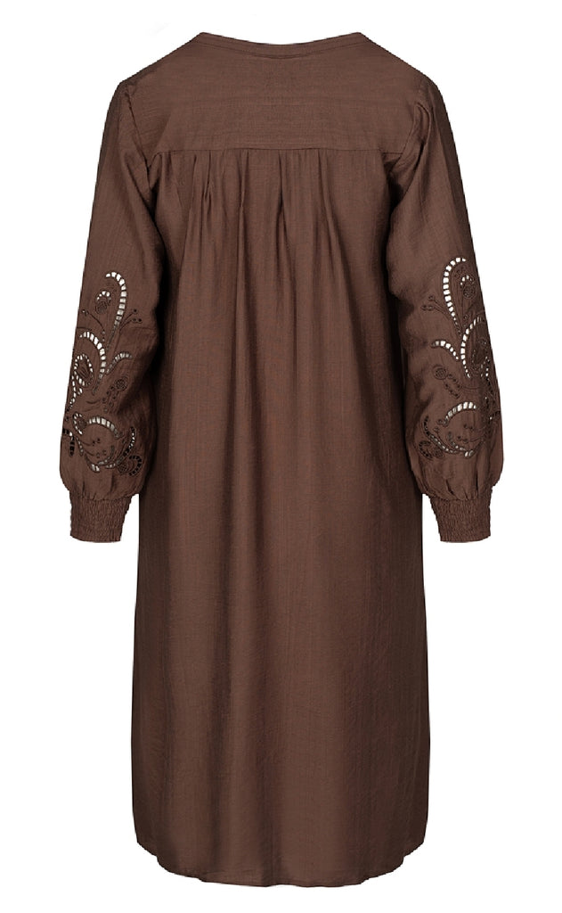 Luxzuz Kjole - Arios - Suitcase Brown