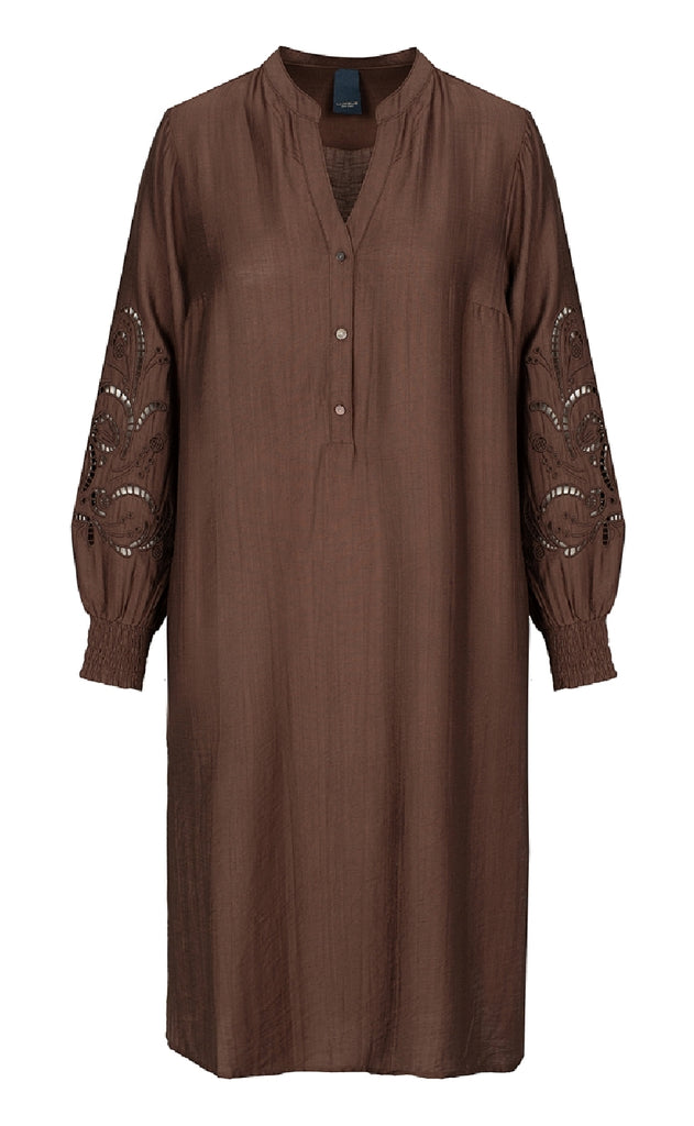 Luxzuz Kjole - Arios - Suitcase Brown