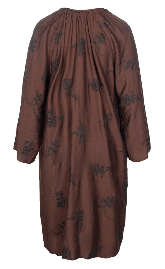 Luxzuz Kjole - Eivor - Suitcase Brown