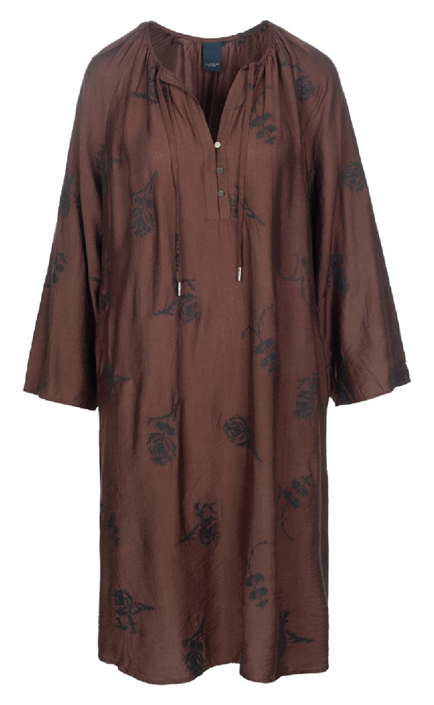 Luxzuz Kjole - Eivor - Suitcase Brown