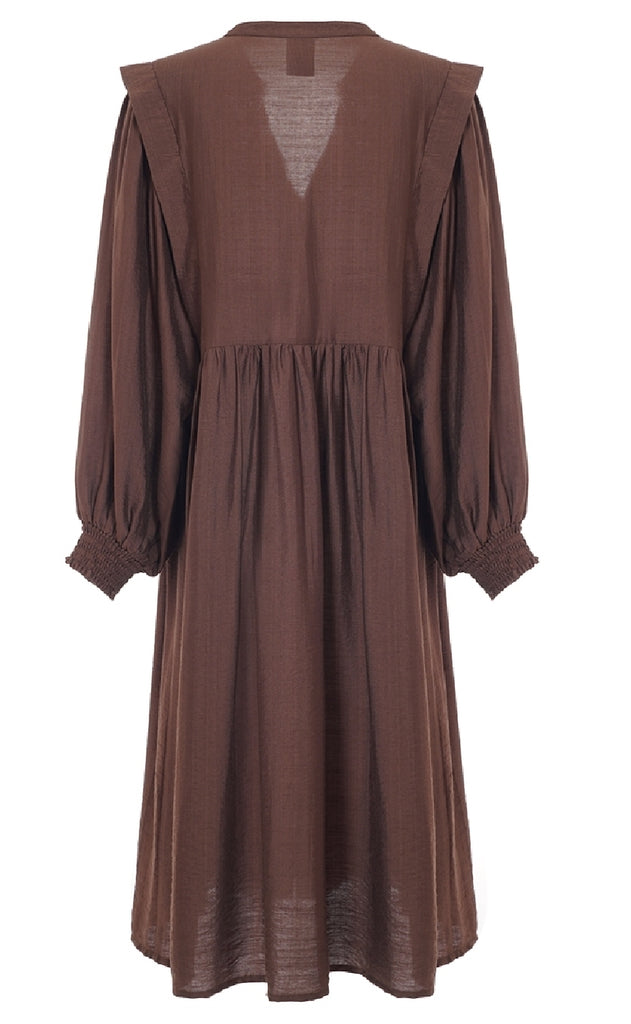 Luxzuz Kjole - Jerica - Suitcase Brown