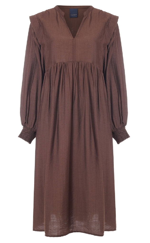 Luxzuz Kjole - Jerica - Suitcase Brown