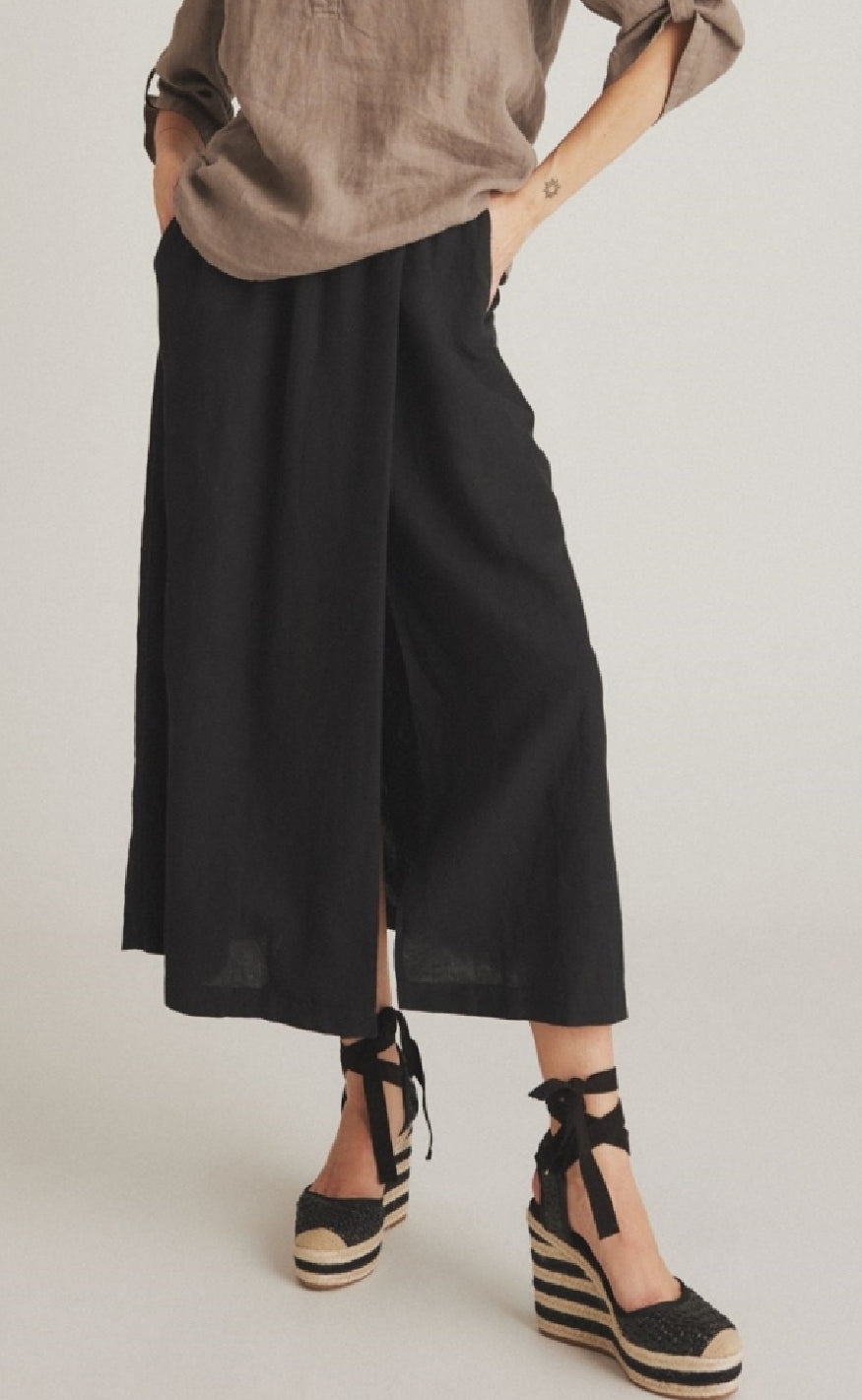 Luxzuz Nederdel - Sardia - Black