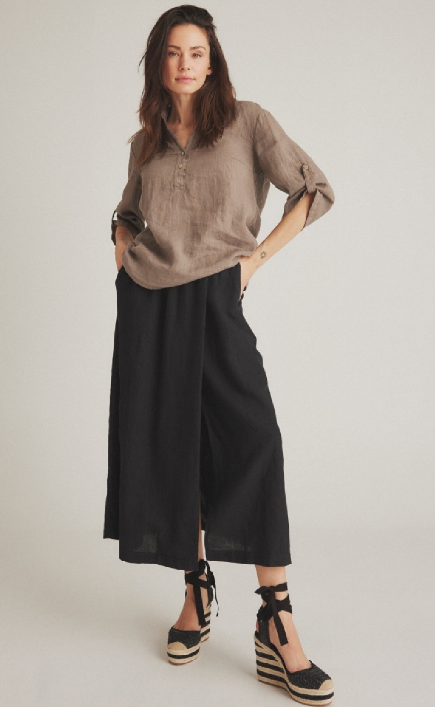 Luxzuz Nederdel - Sardia - Black