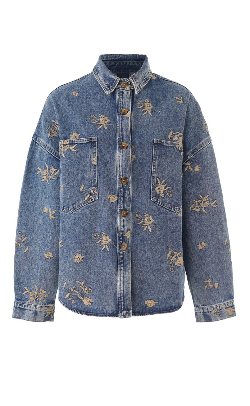 Luxzuz Skjorte - Allydia - Faded Denim