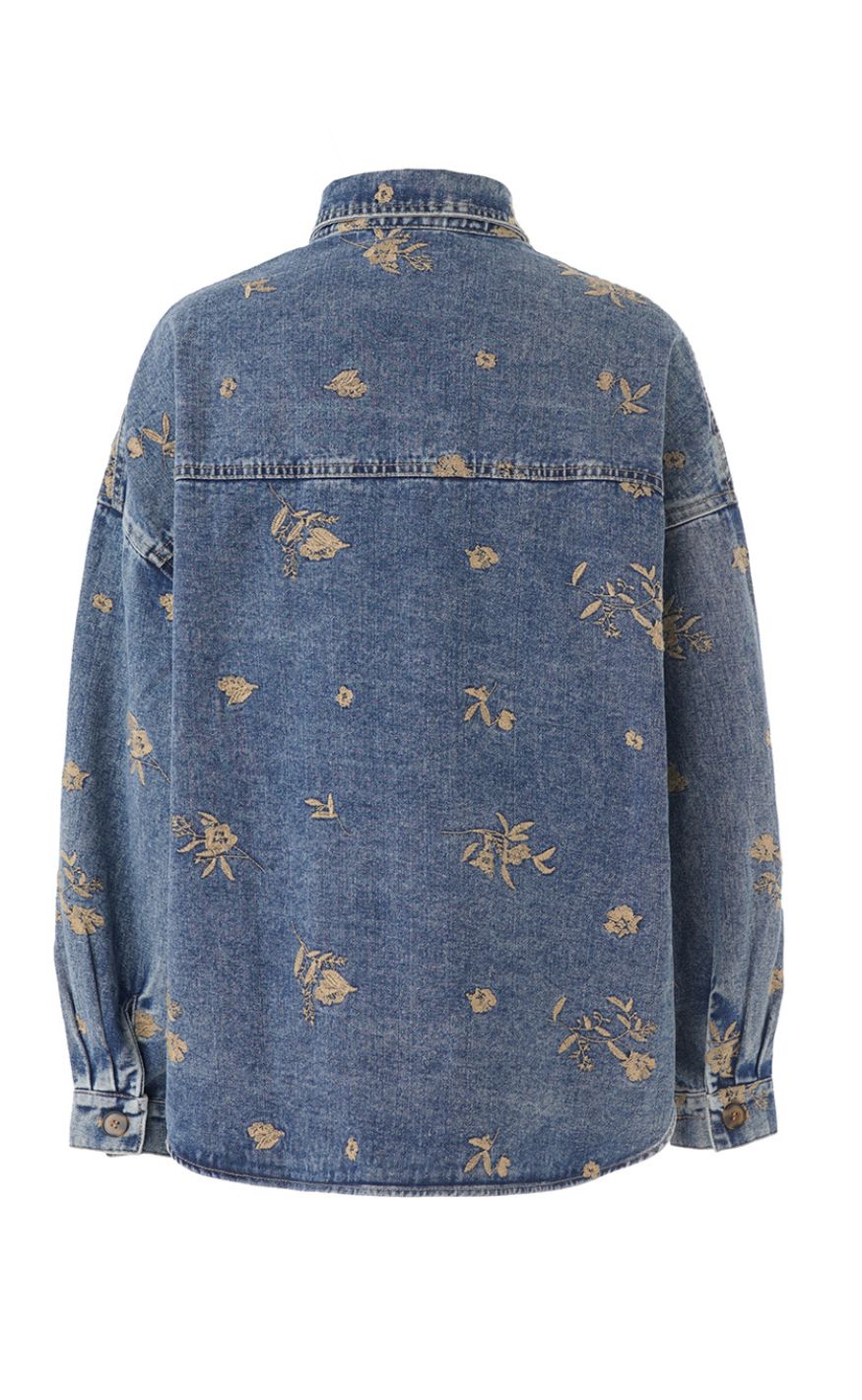 Luxzuz Skjorte - Allydia - Faded Denim