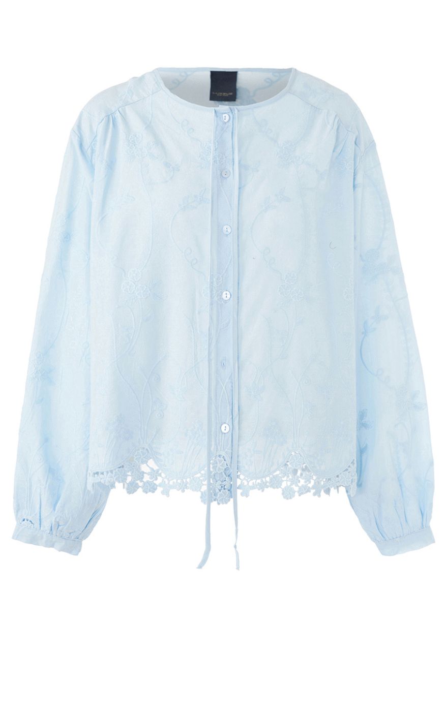 Luxzuz Skjorte - Alvild - Chambray Blue