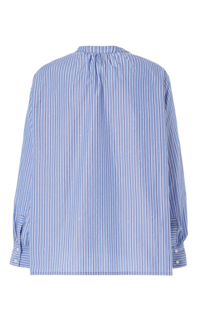 Luxzuz Skjorte - Christin - Blue Bonnet