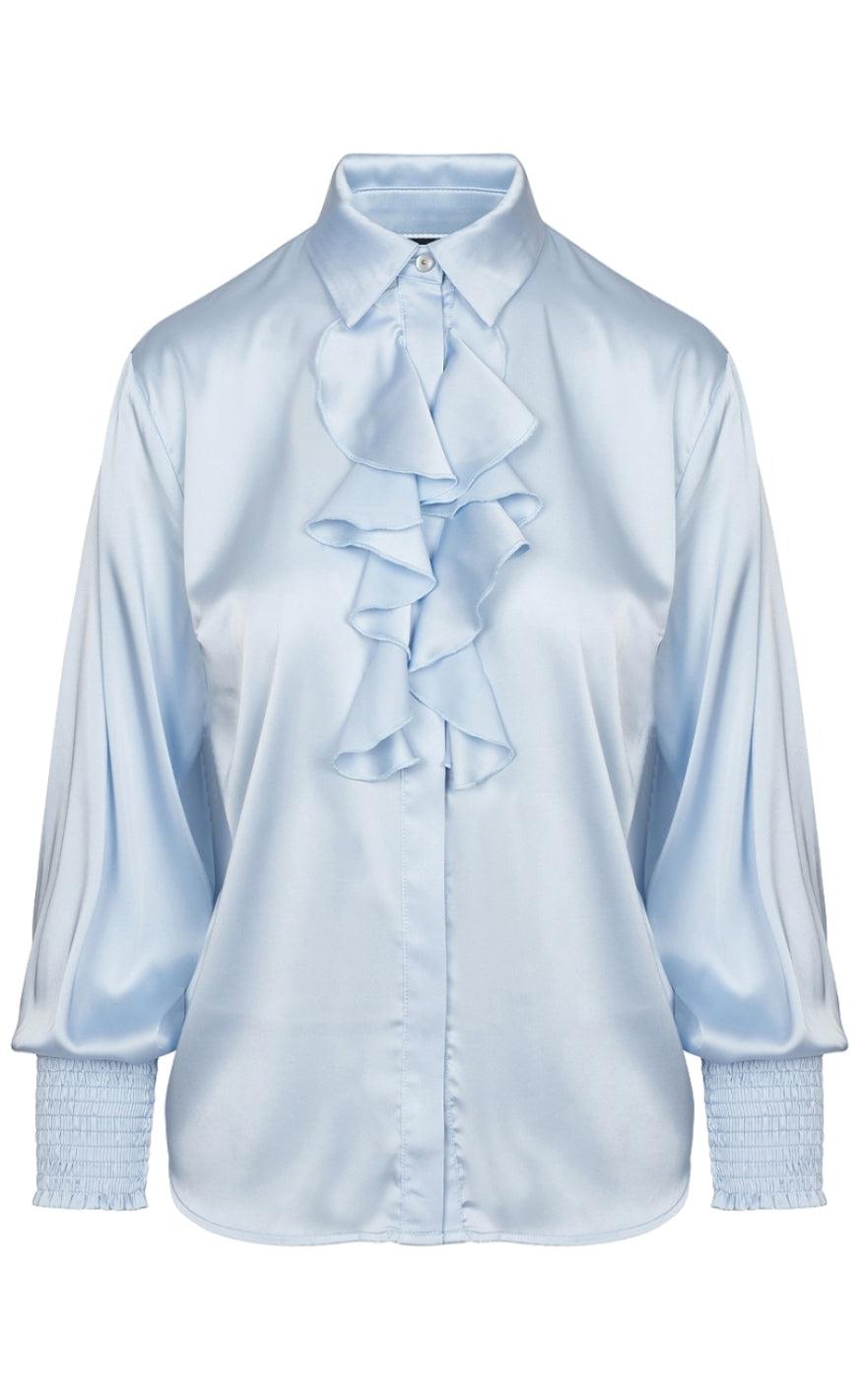 Luxzuz Skjorte - Gertalia - Kentucky Blue