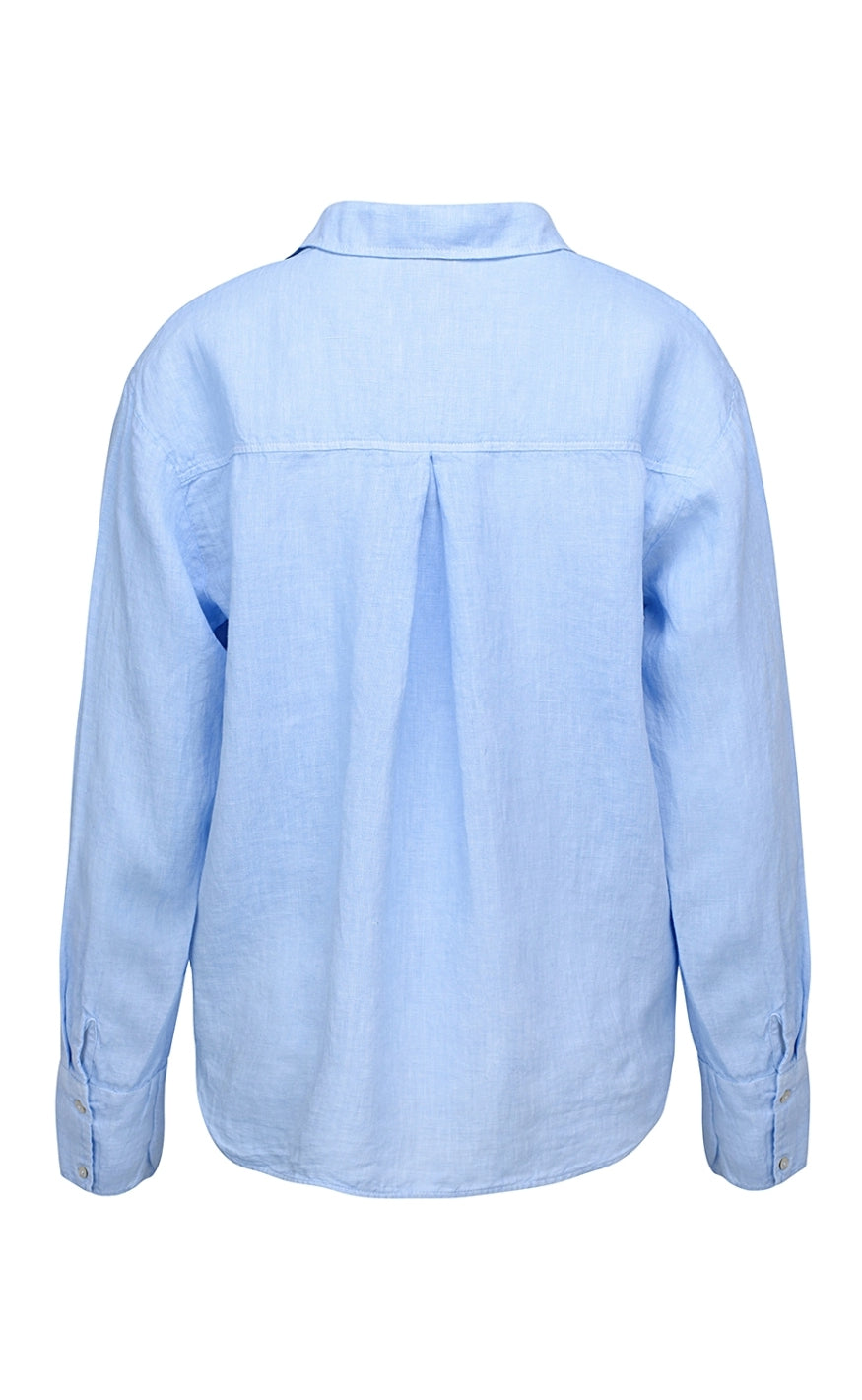 Luxzuz Skjorte - Kitt - Chambray Blue
