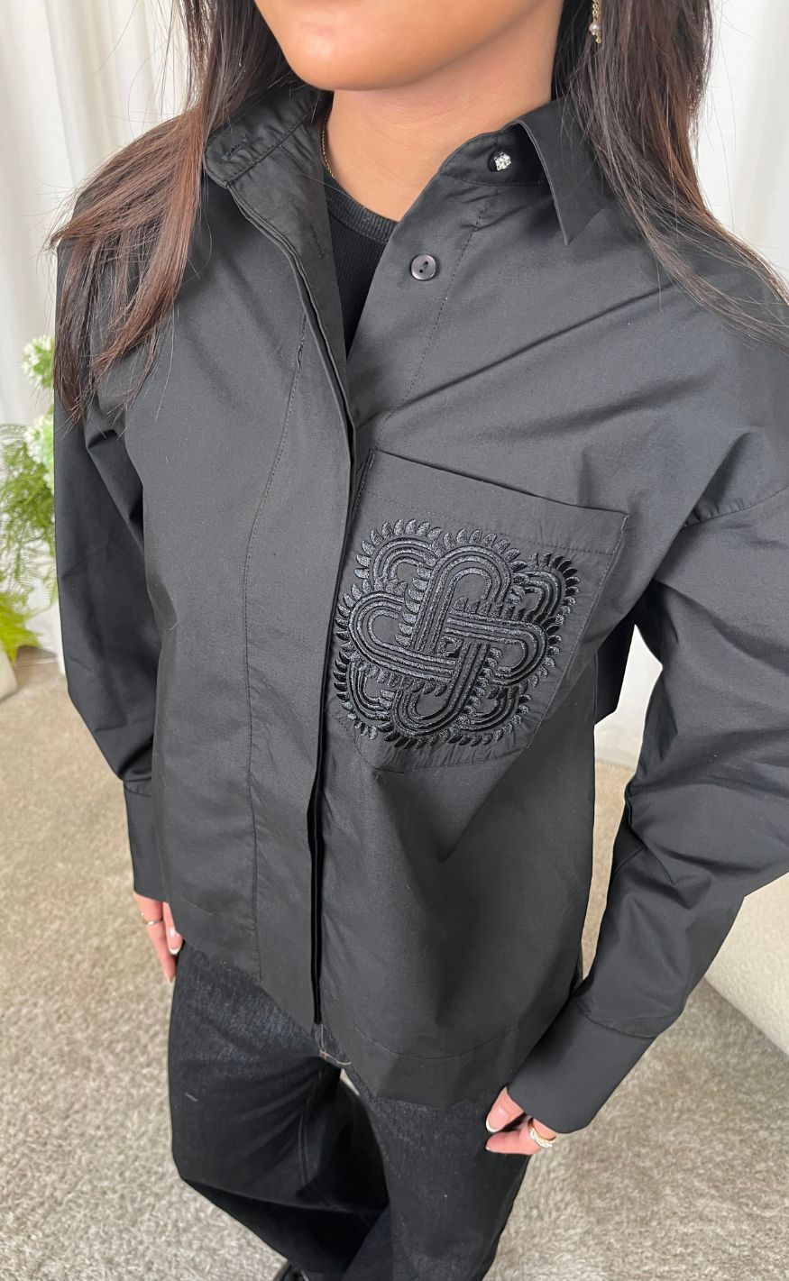 Luxzuz Skjorte - Makiero - 999 Black