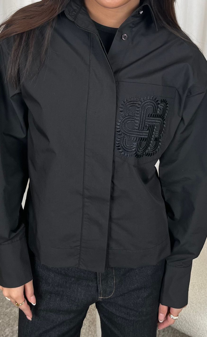Luxzuz Skjorte - Makiero - 999 Black