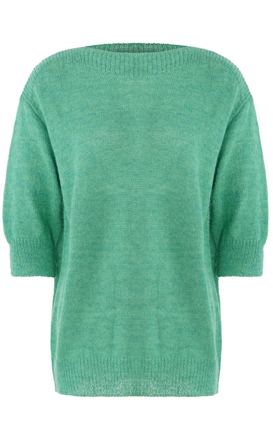 Luxzuz Strik - Barbro Knit - Ming Green