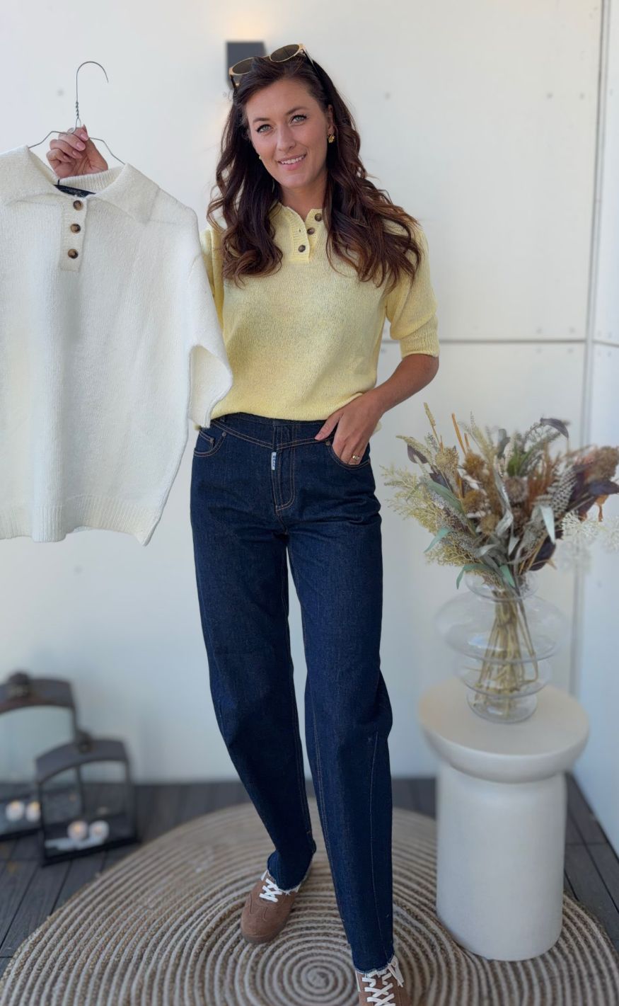 Luxzuz Strik - Benedicta - Pastel Yellow