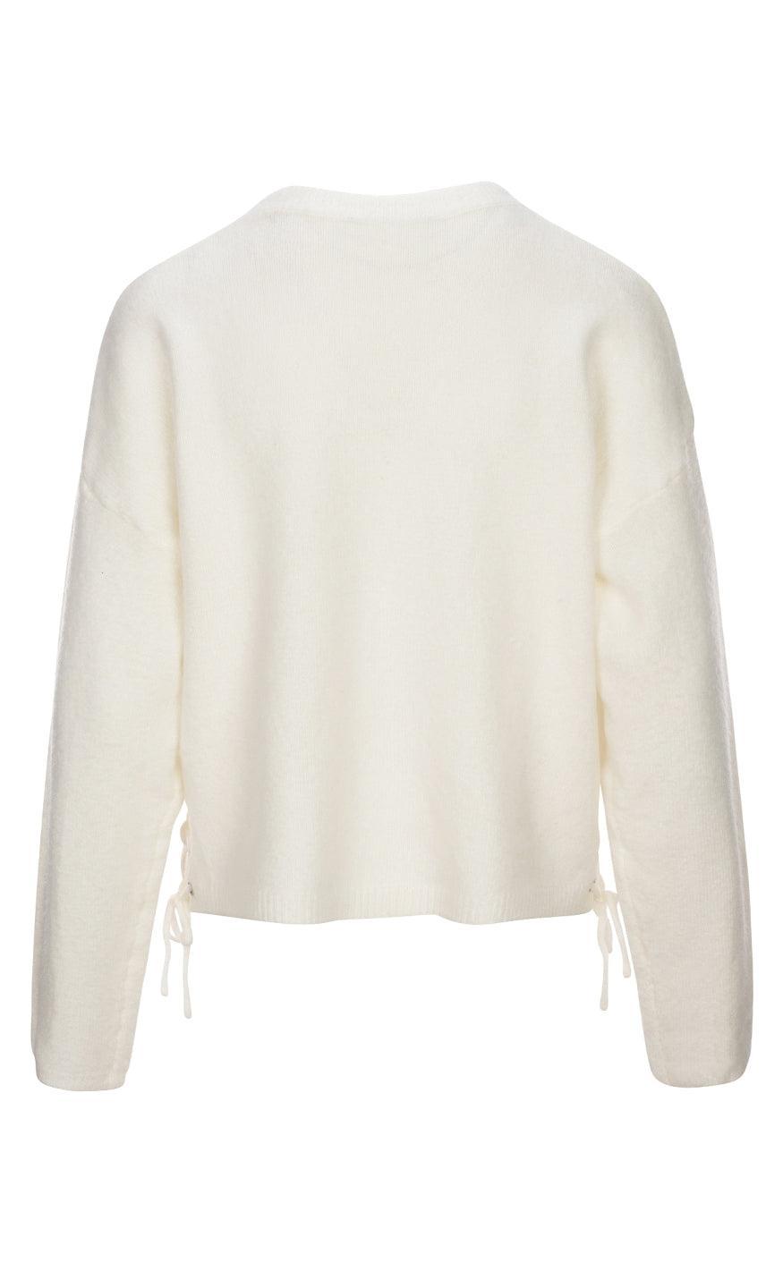 Luxzuz Striktrøje - Albertine - Cream