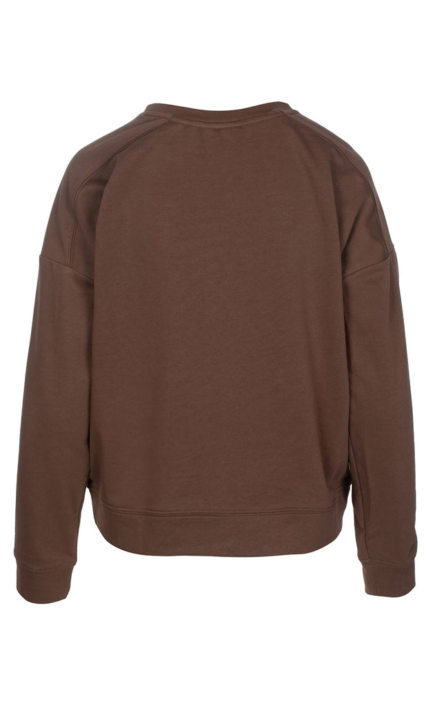 Luxzuz Sweatshirt - Jeanie - Cocoa Brown