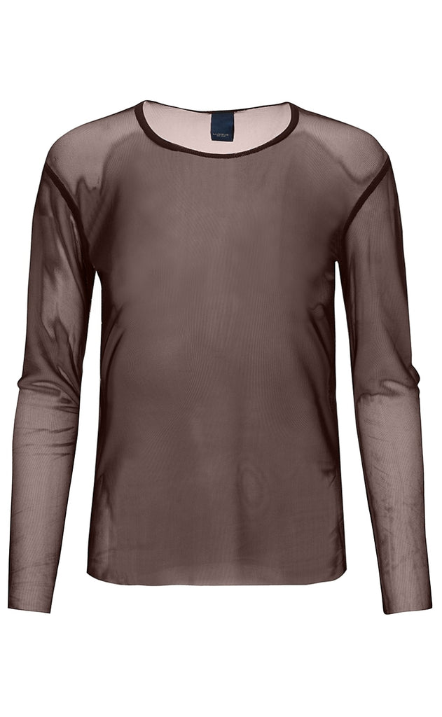 Luxzuz T-Shirt - Sigborg Mesh - Choco Lux