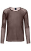 Luxzuz T-Shirt - Sigborg Mesh - Choco Lux