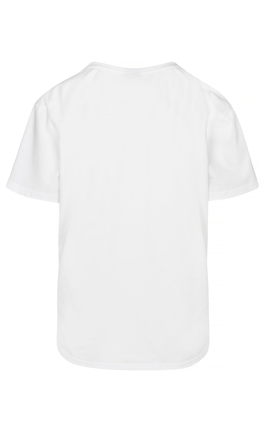 Luxzuz T-shirt - Farmer Fresh - White