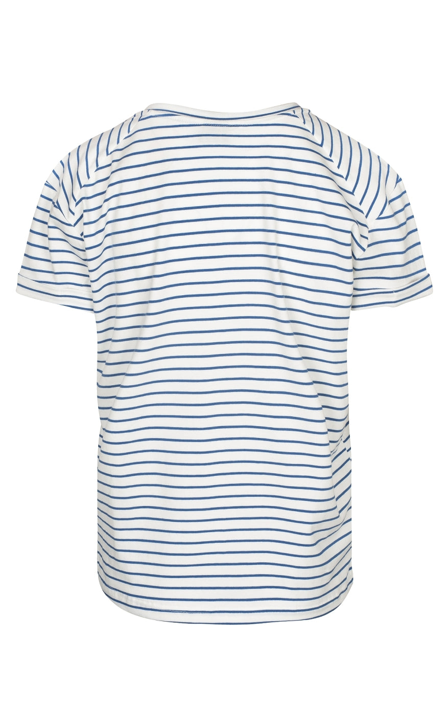 Luxzuz T-shirt - Karin - Baja Blue