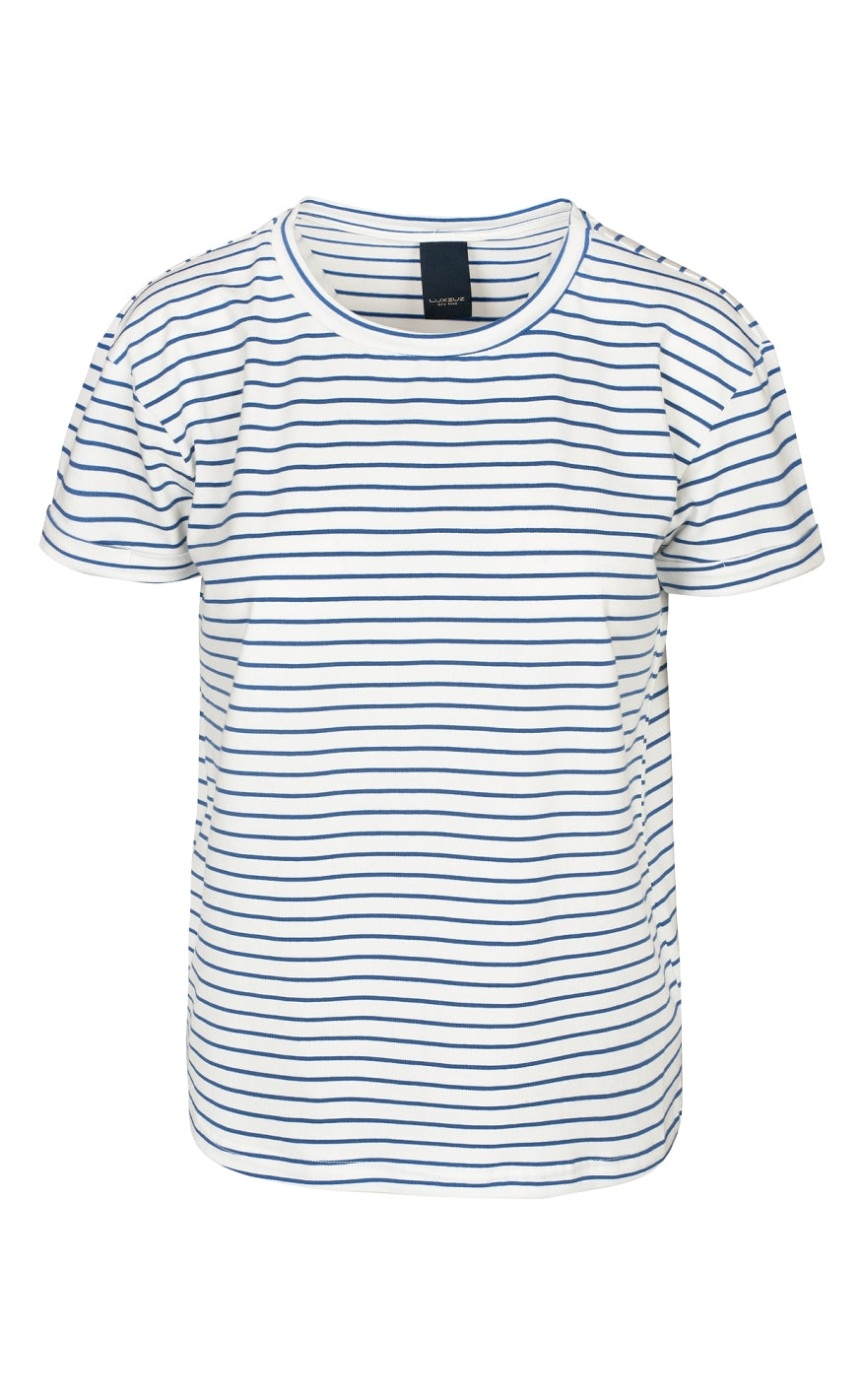 Luxzuz T-shirt - Karin - Baja Blue