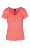 Luxzuz T-shirt - Klaudine - Coral