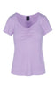 Luxzuz T-shirt - Klaudine - Lilacs Bloom