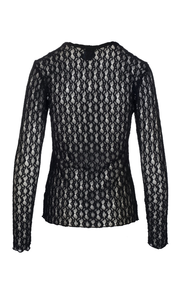 Luxzuz T-shirt - Sigba Lace - Black