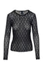 Luxzuz T-shirt - Sigba Lace - Black
