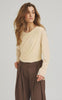 Luxzuz T-shirt - Thora - Pastel Yellow