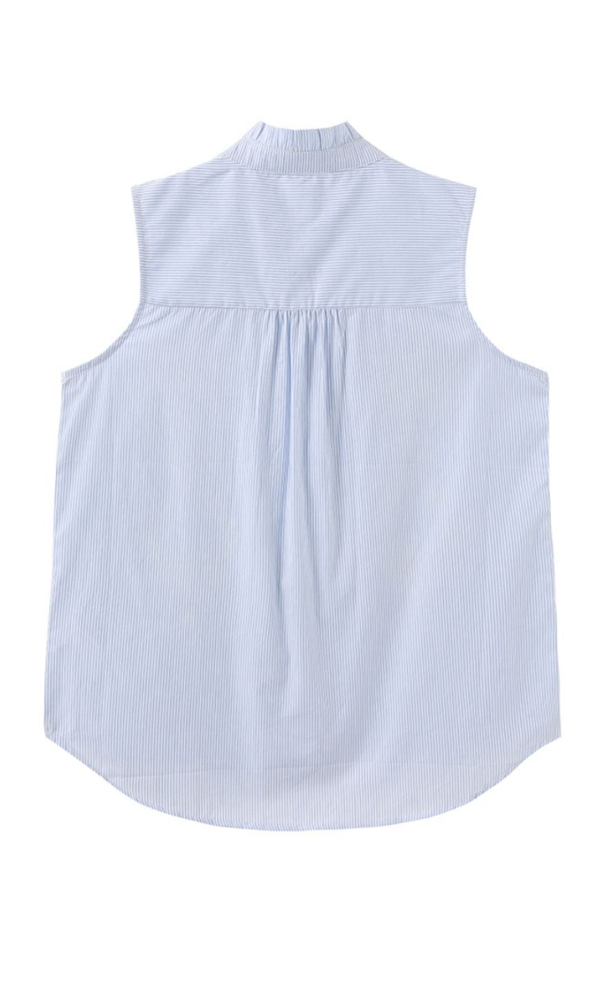 Luxzuz Top - Aleksandrine - Bright Blue