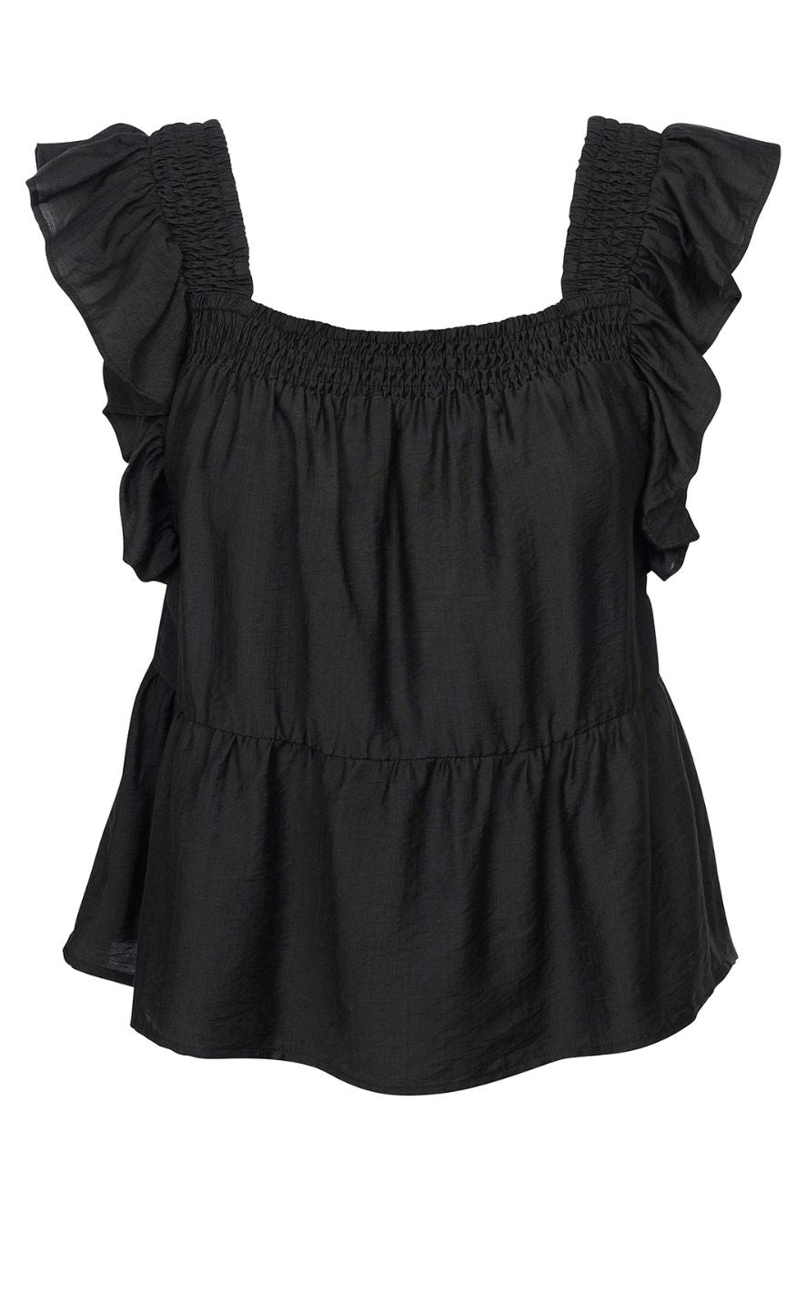 Luxzuz Top - Rufusine - Black