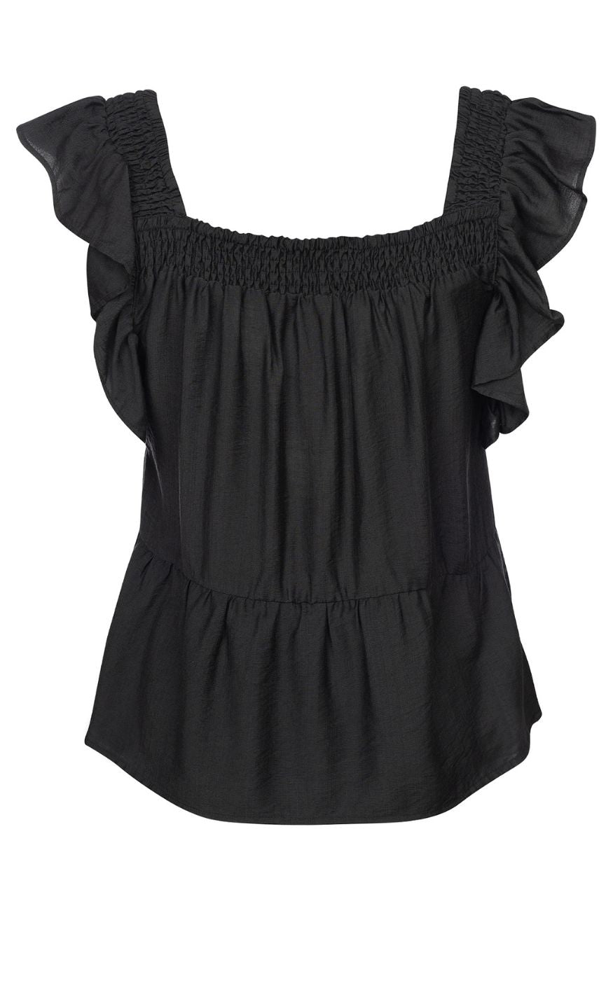 Luxzuz Top - Rufusine - Black