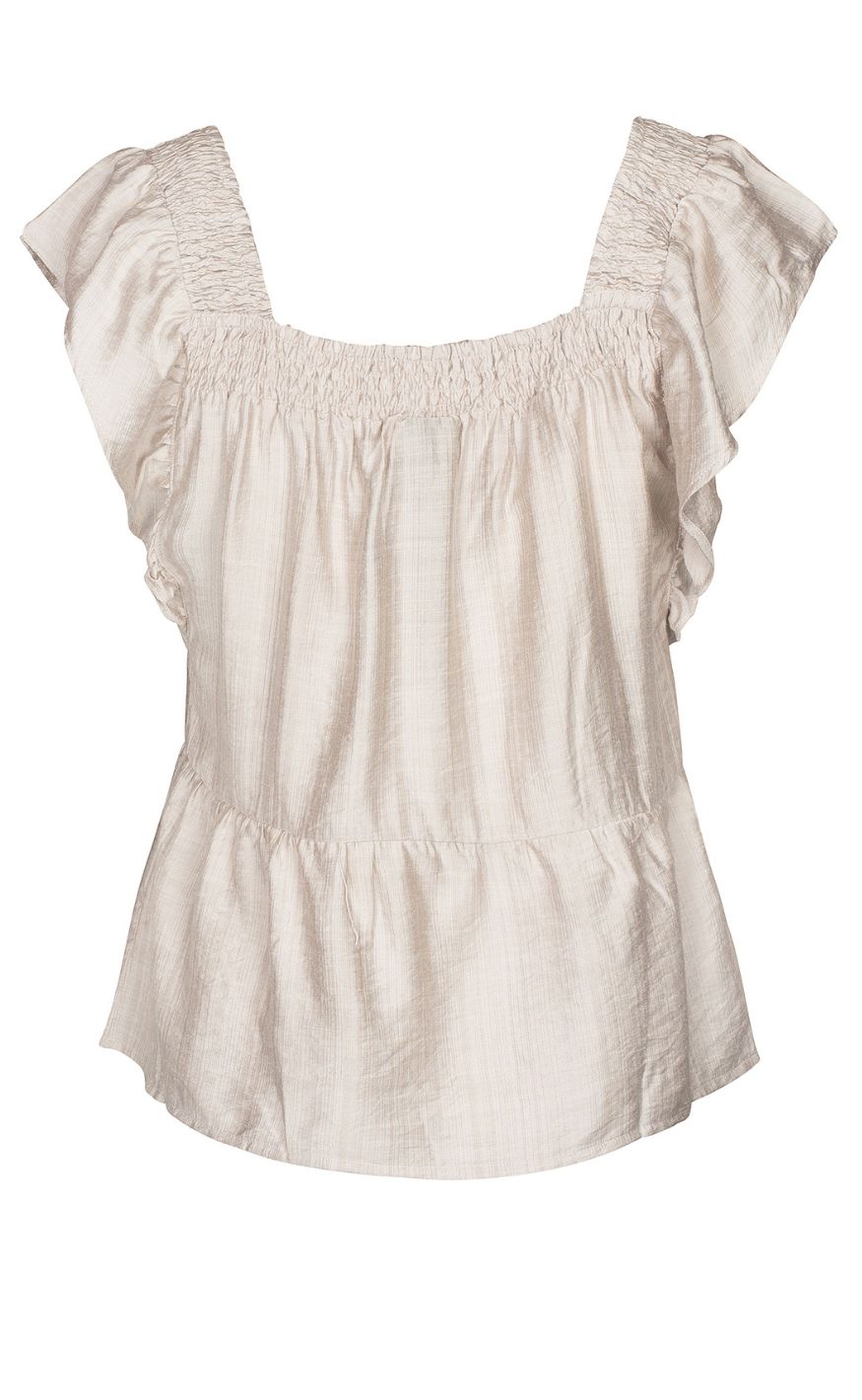 Luxzuz Top - Rufusine - Sandshell