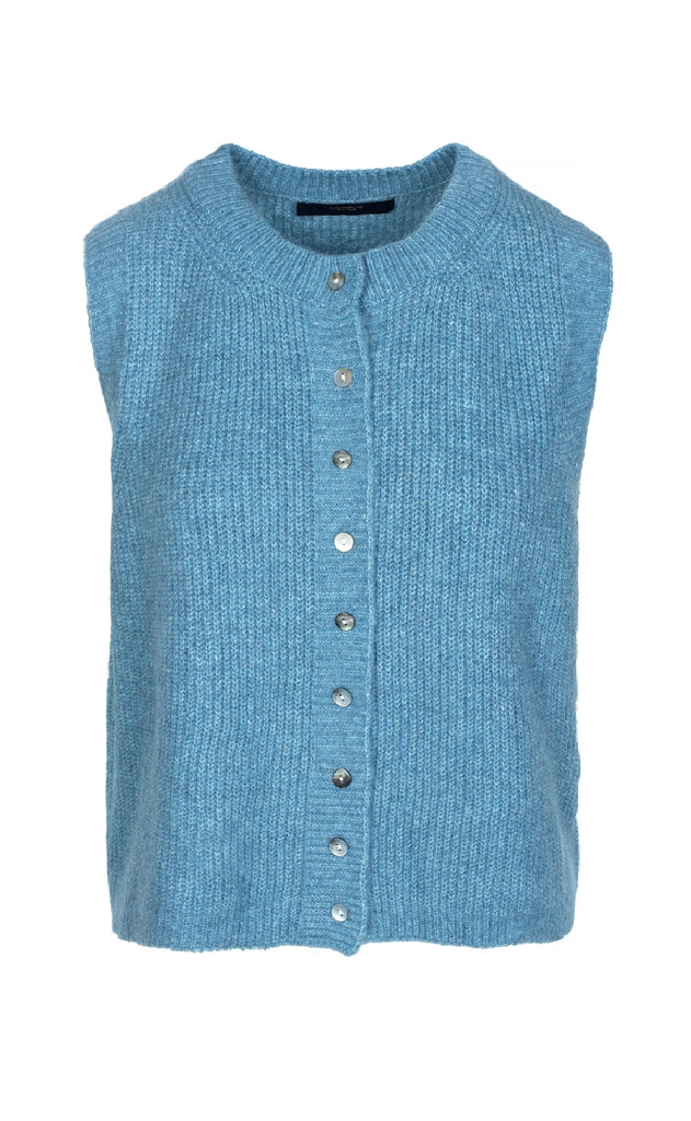 Luxzuz Vest - Bit - Stonewash