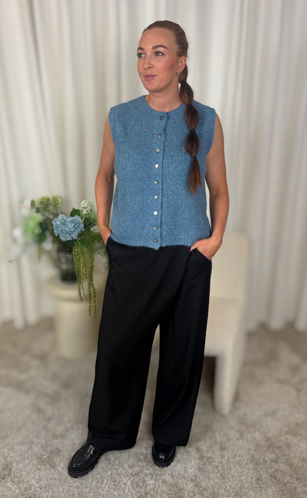 Luxzuz Vest - Bit - Stonewash