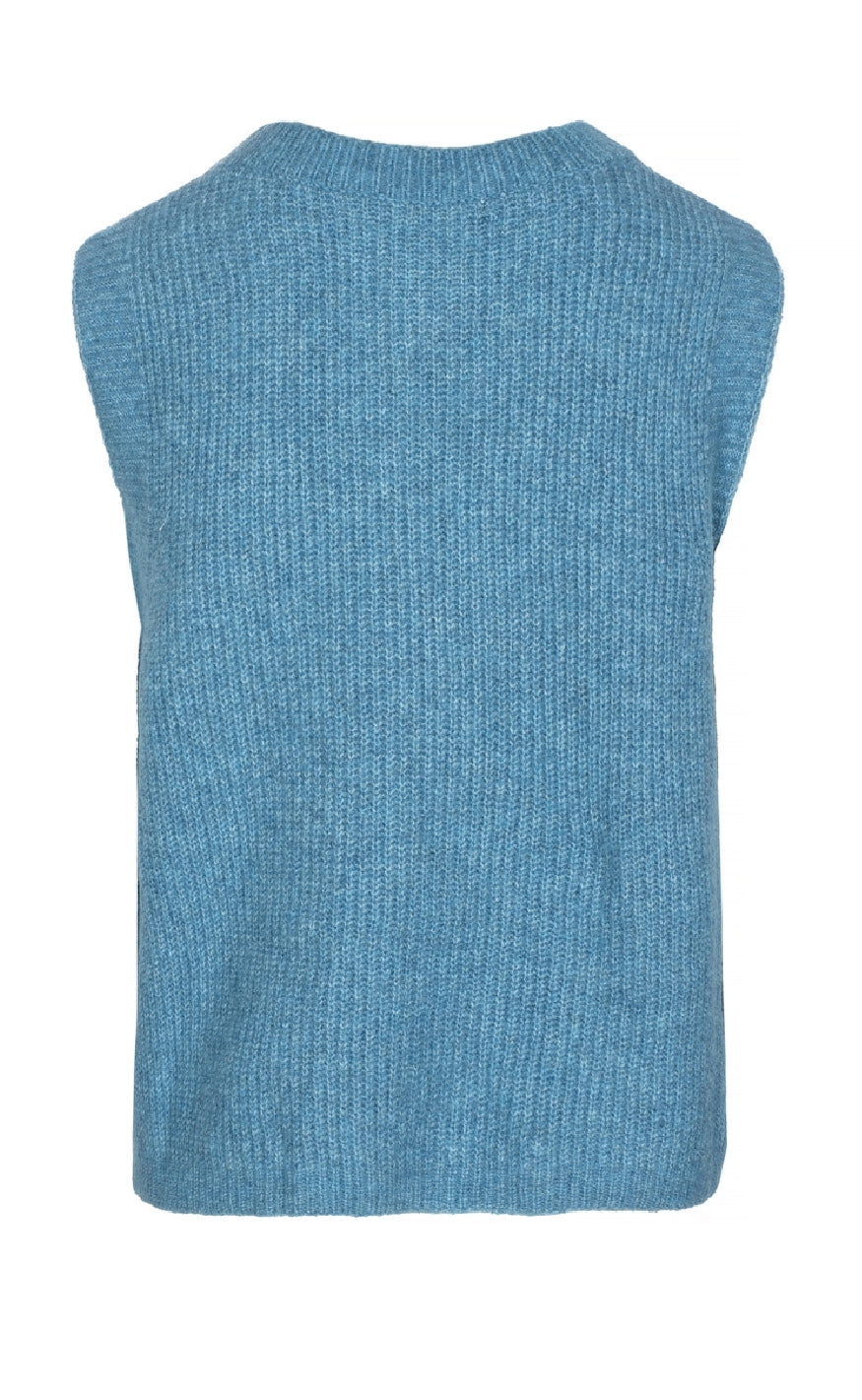 Luxzuz Vest - Bit - Stonewash