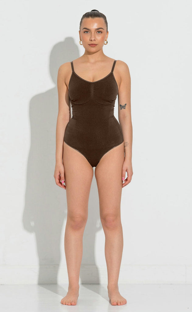 Lykkeland Ateliér Bodysuit - Coco - Chocolate